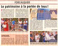 Le patrimoine &agrave; port&eacute;e de tous !